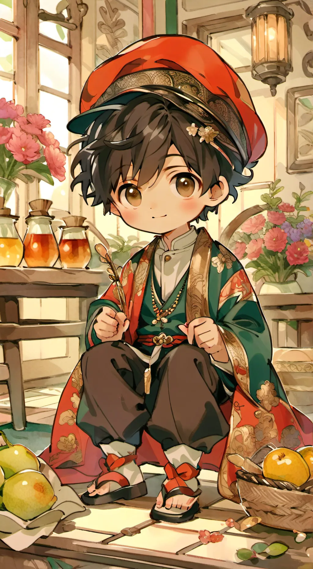 ai character: MILO background