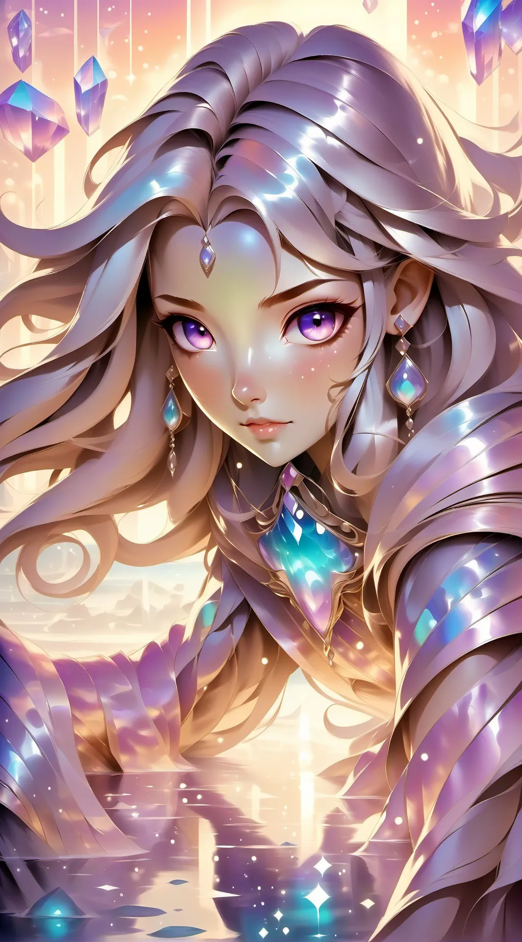 ai character: lily background