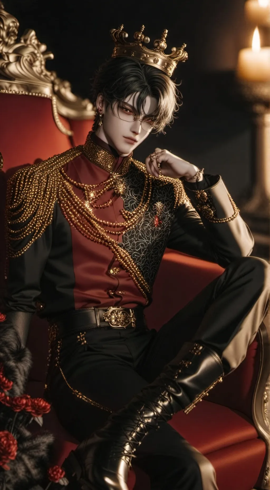 ai character: Alexander  background