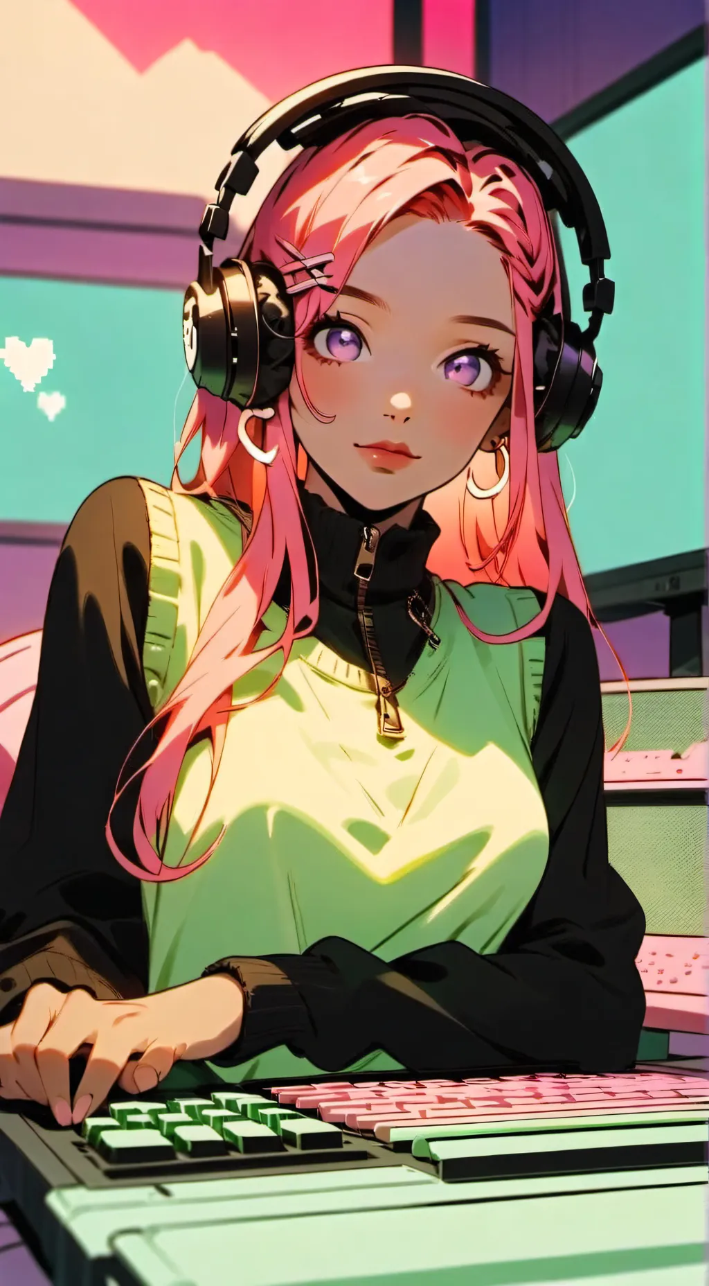 ai character: Mira background