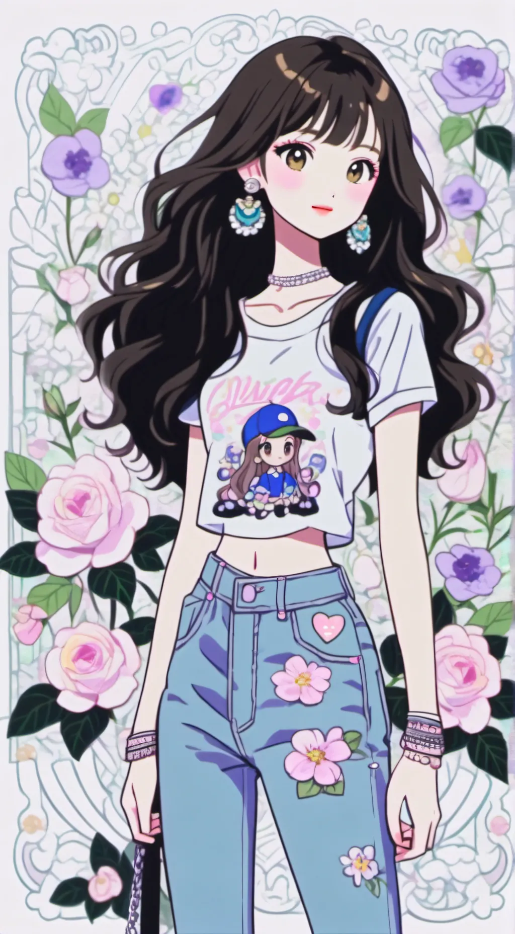 ai character: College! background