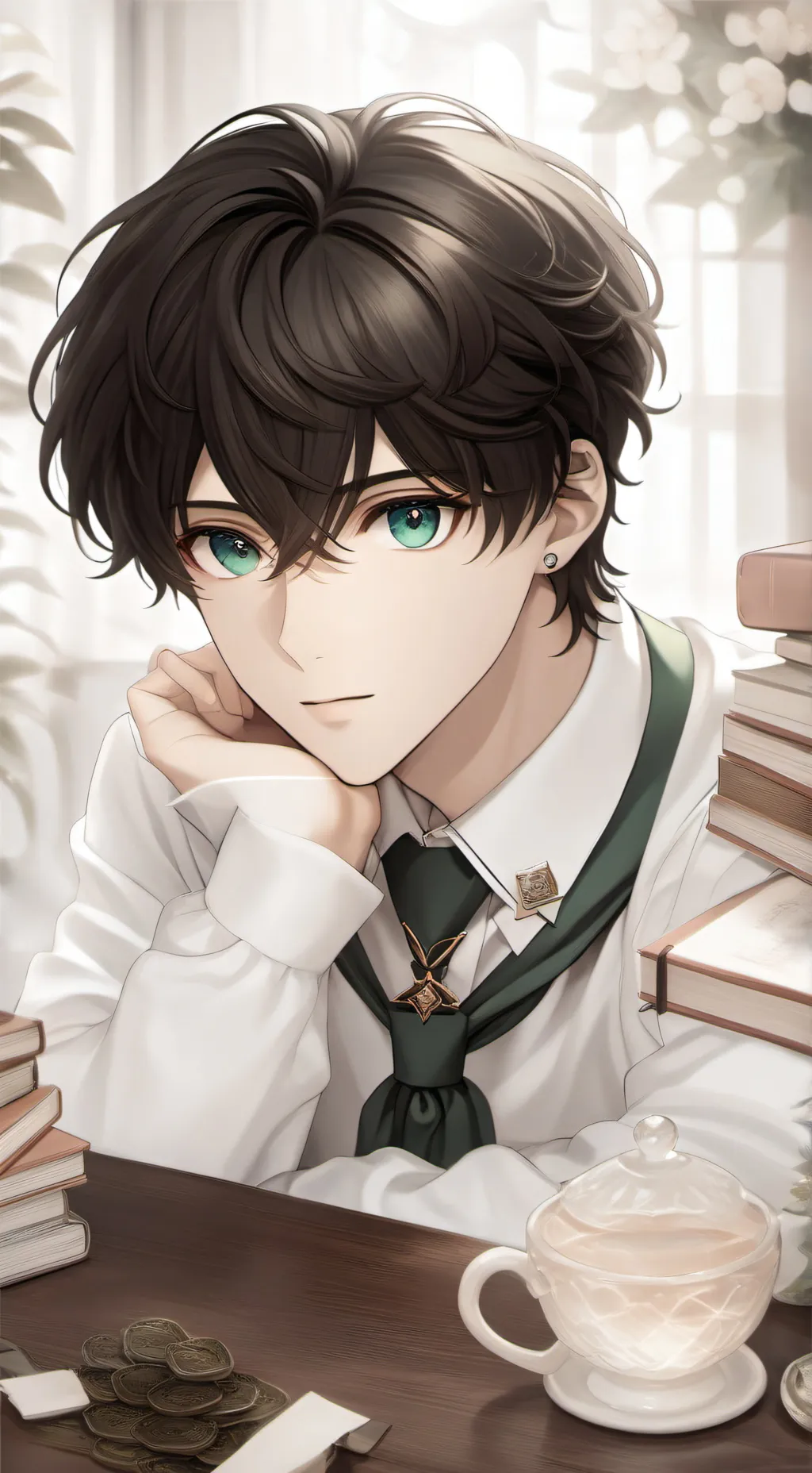 ai character: Evan-Bravucon background