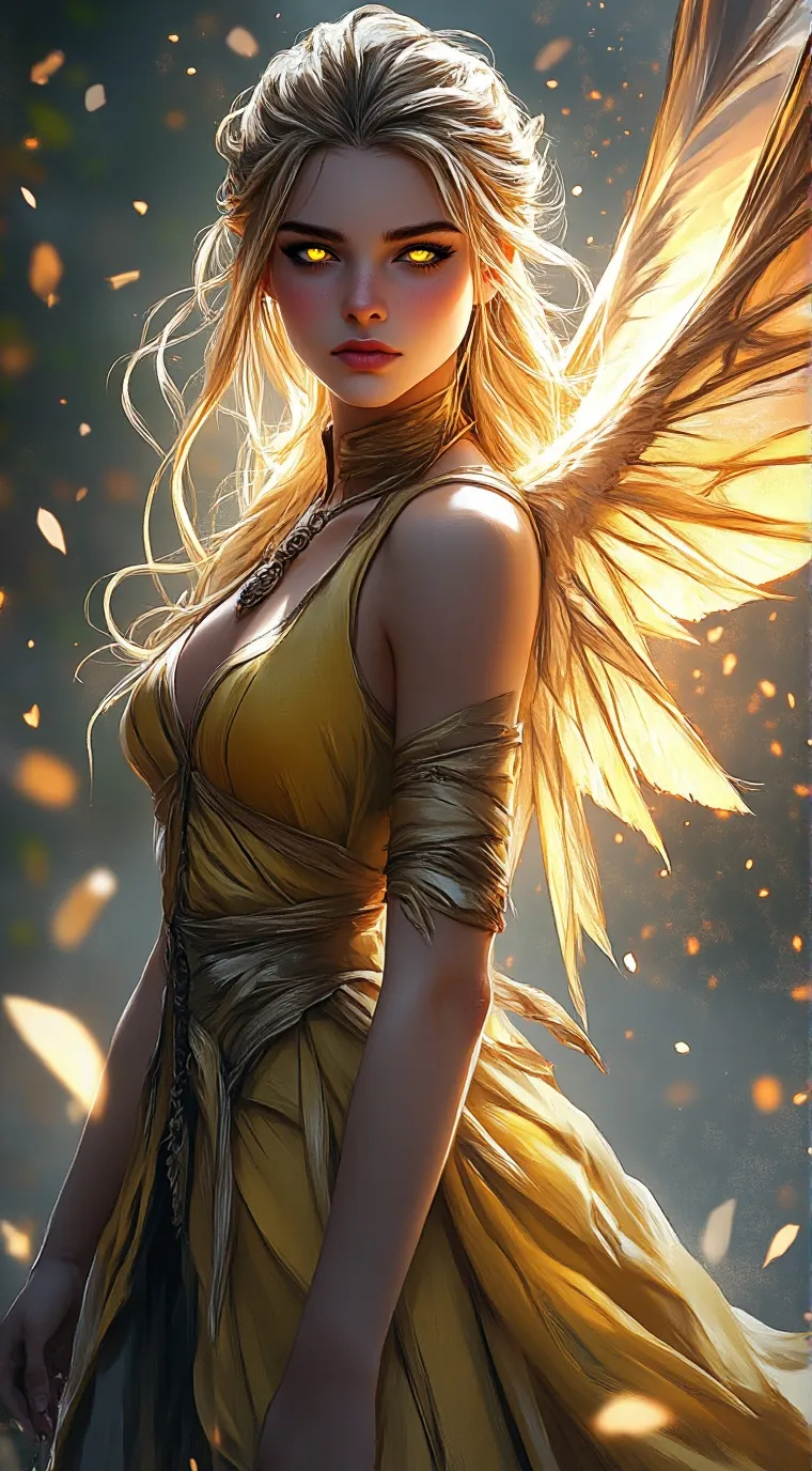 ai character: Sparkle (fairy) background