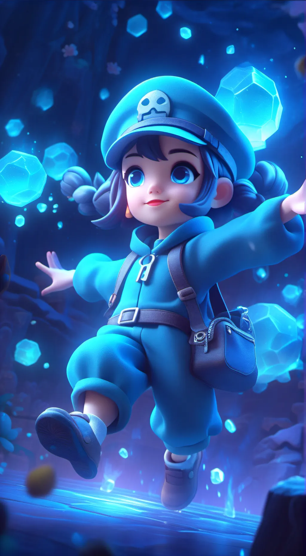 ai character: shadow  background