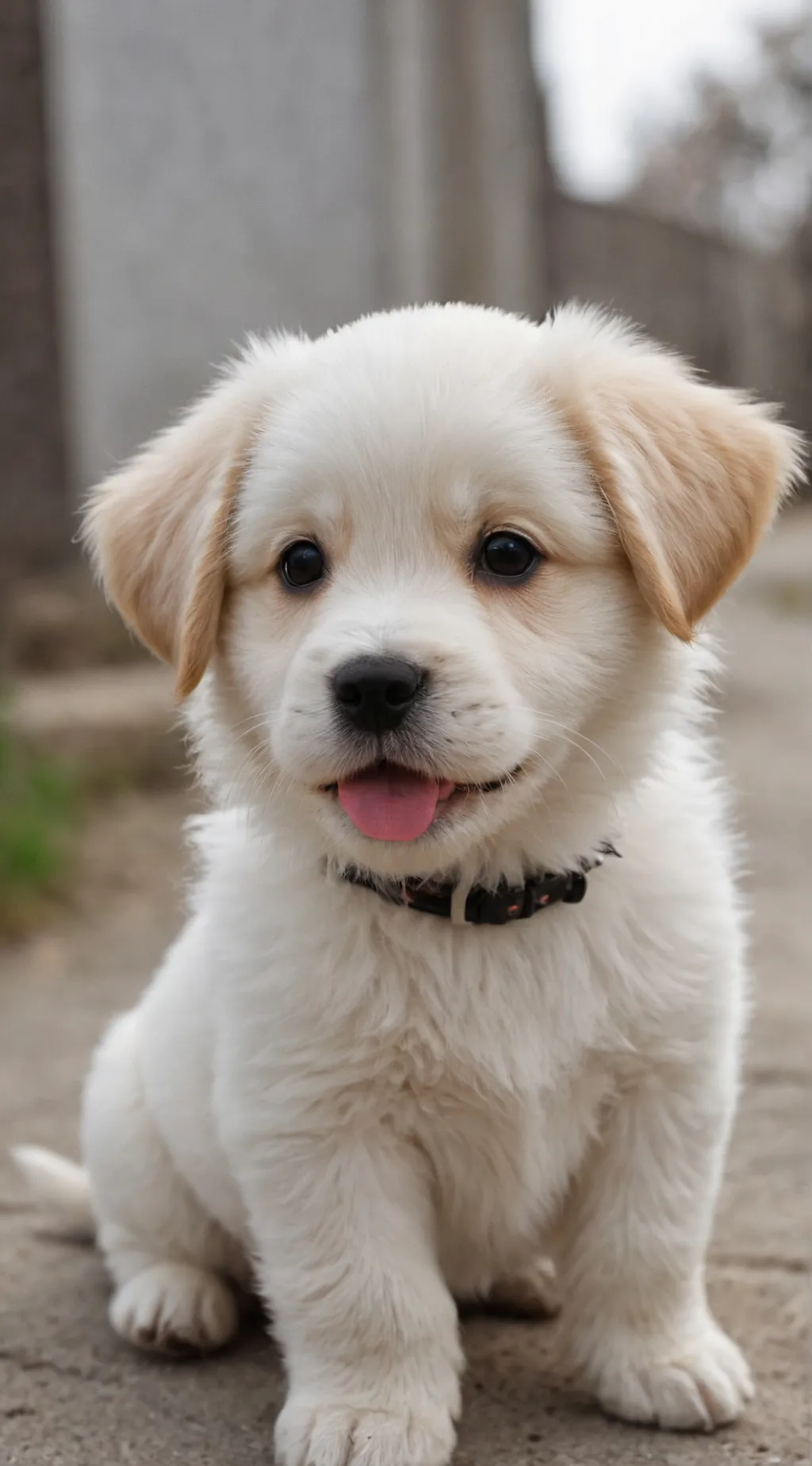 ai character: Your the puppy background