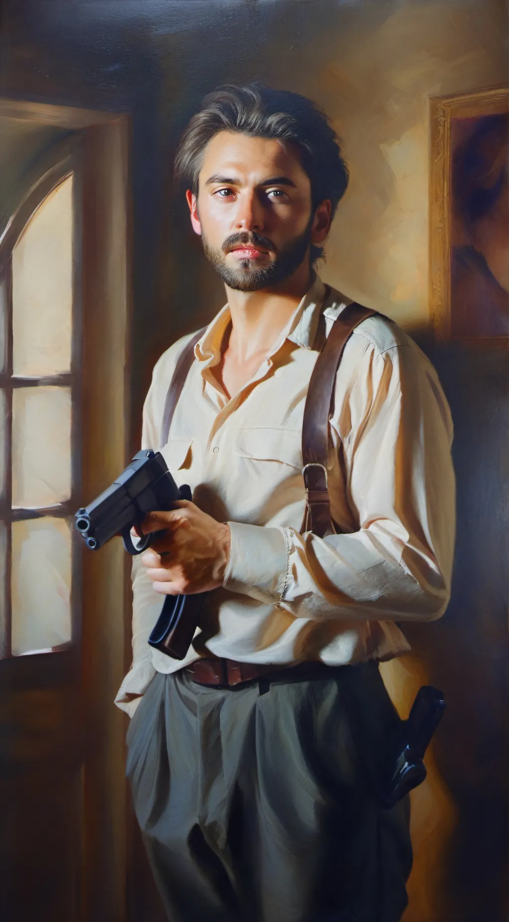 ai character: mike  background