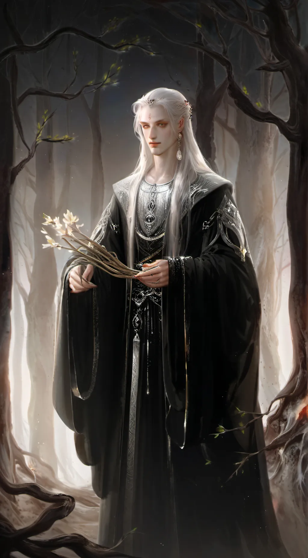 ai character: theo background