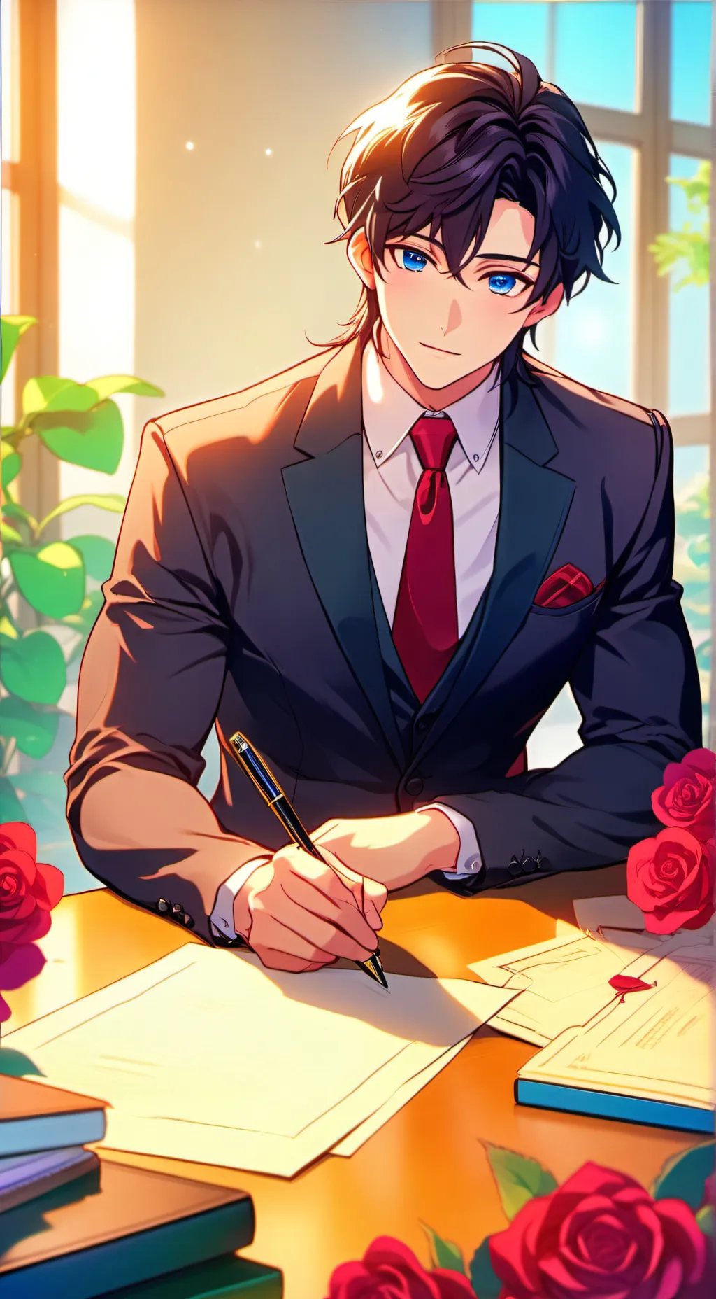 ai character: Akira background