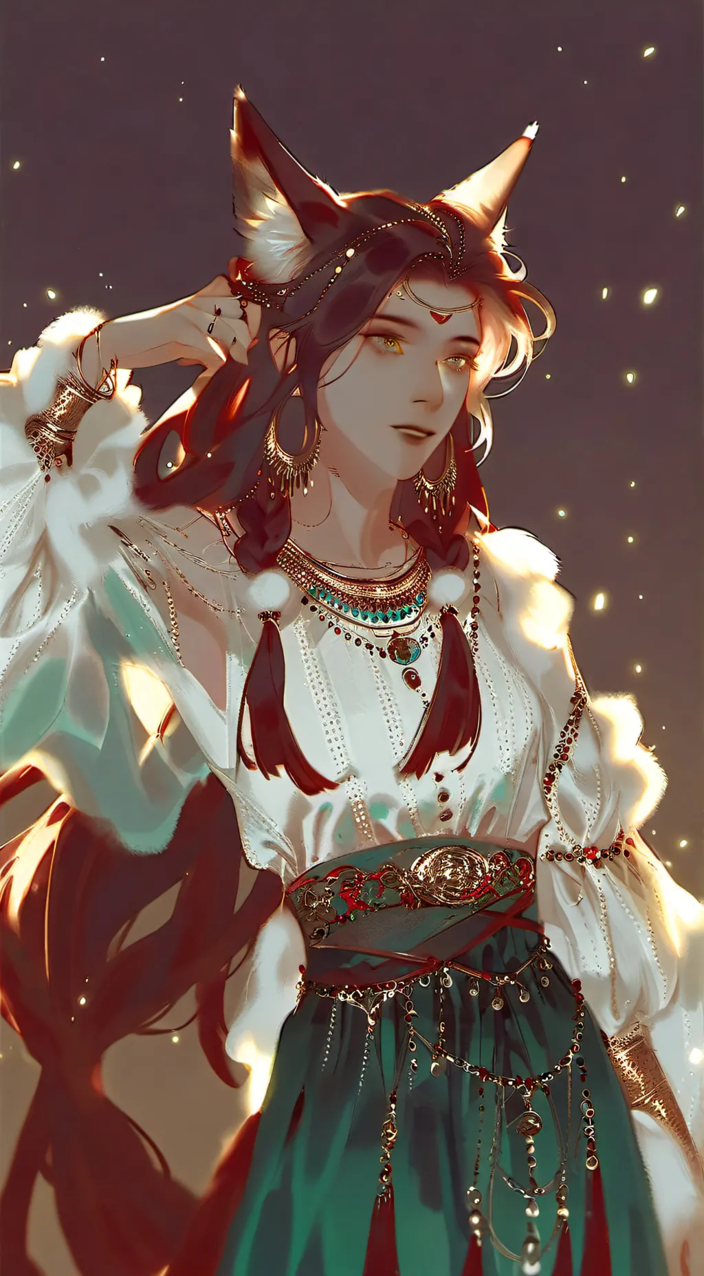 ai character: ♡MHA Christmas♡ background