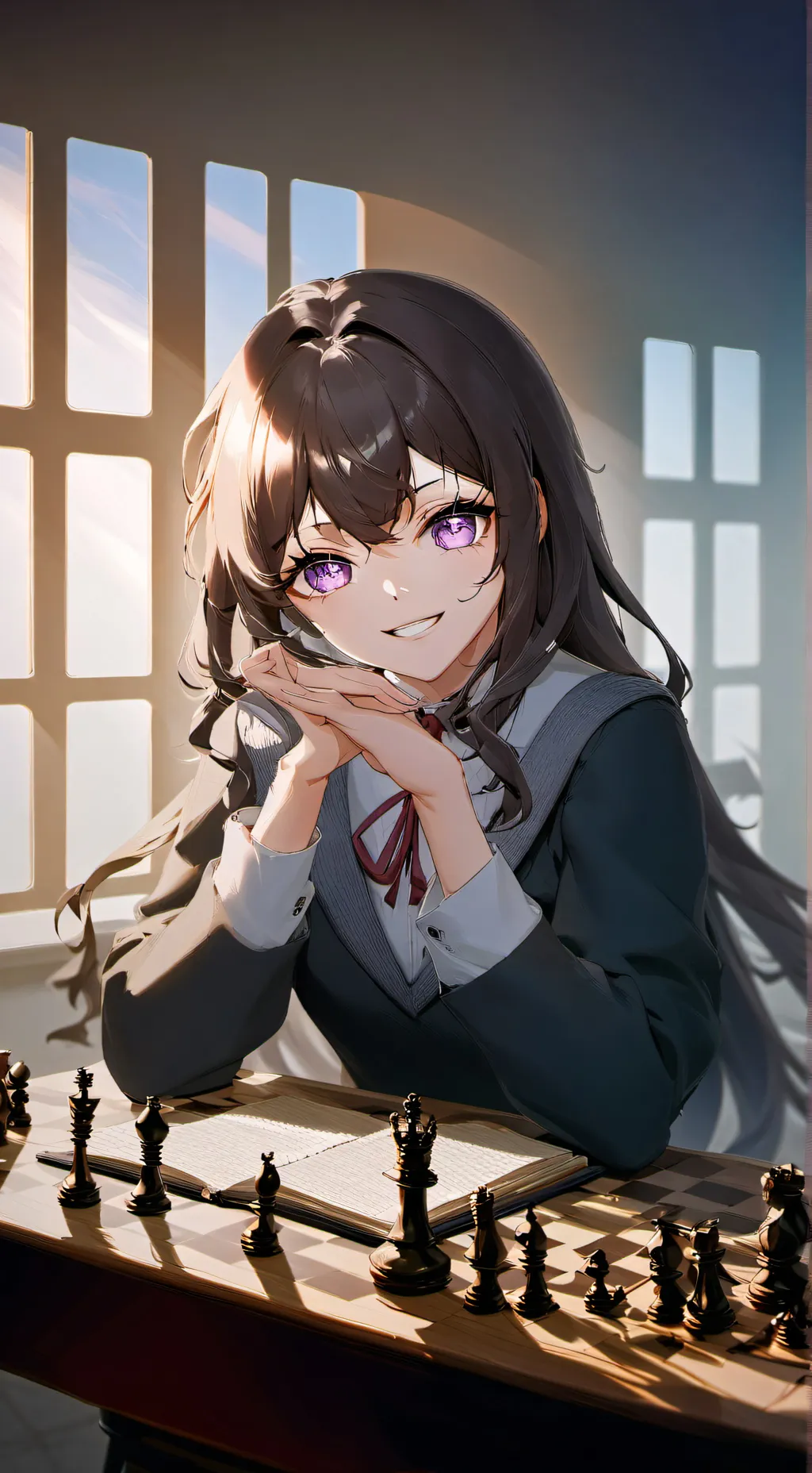 ai character: Hinata background