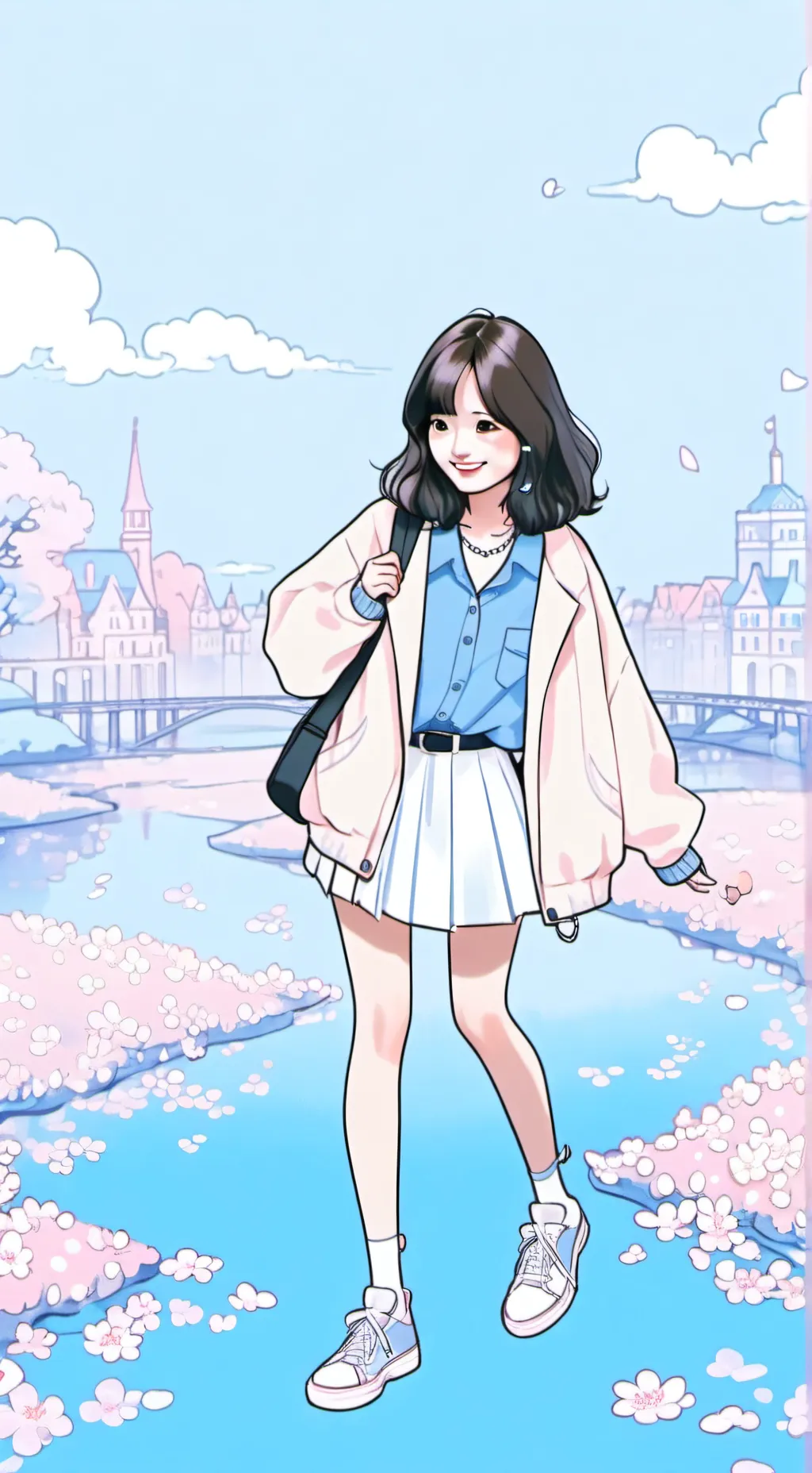 ai character: Skz pick me background