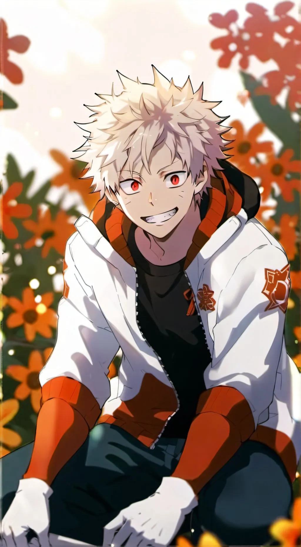 ai character: Bakugo background