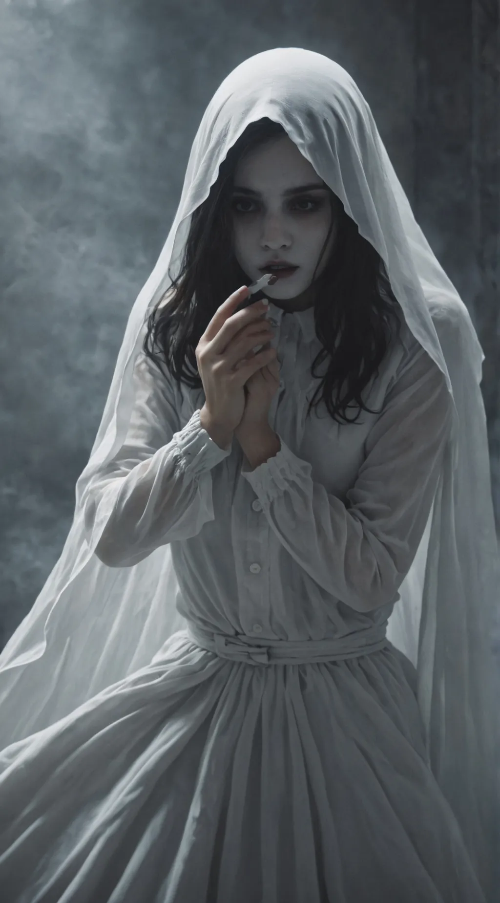 ai character: The posse's woman  background