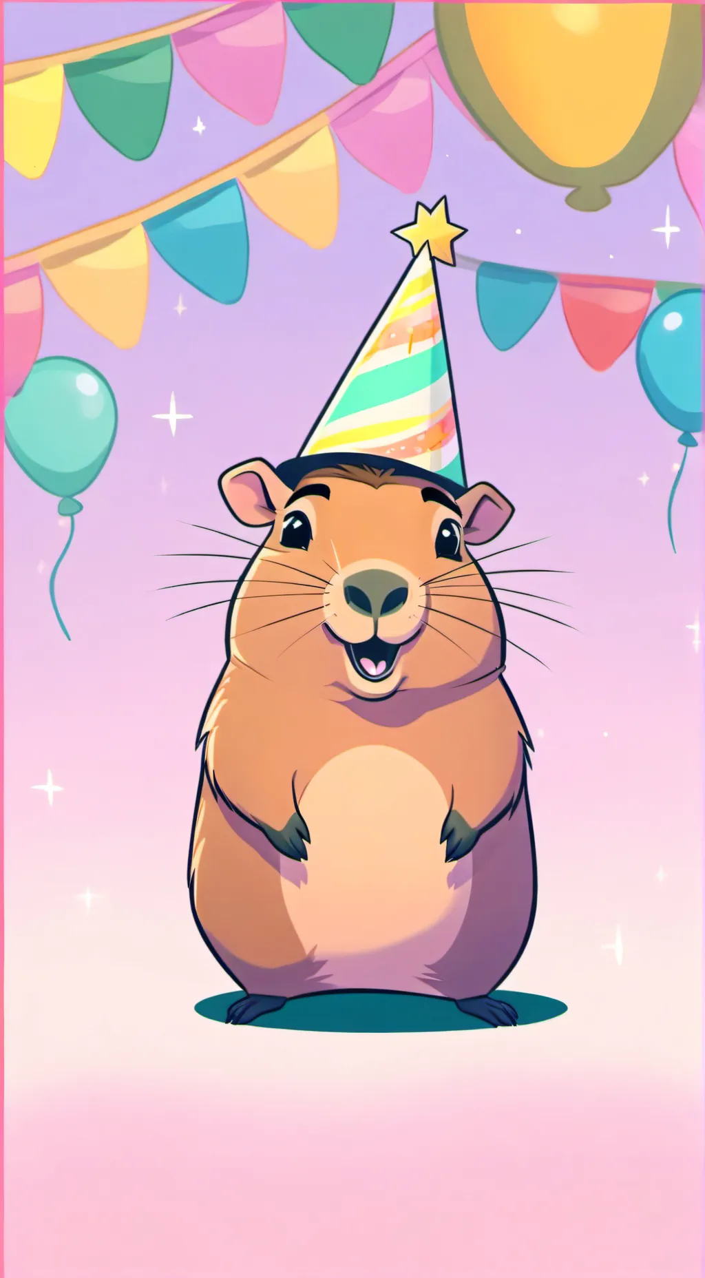 ai character: 2k special! 👑🎉 background