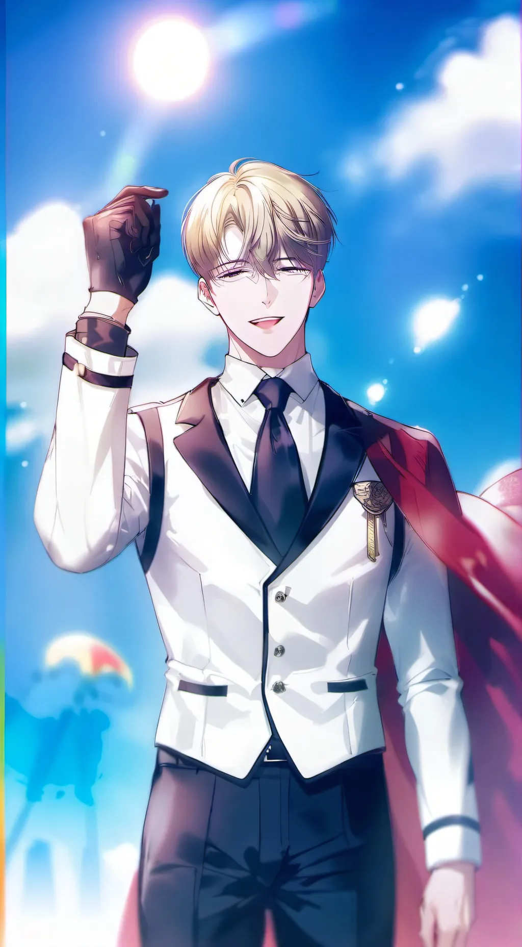 ai character:  •Luca• background