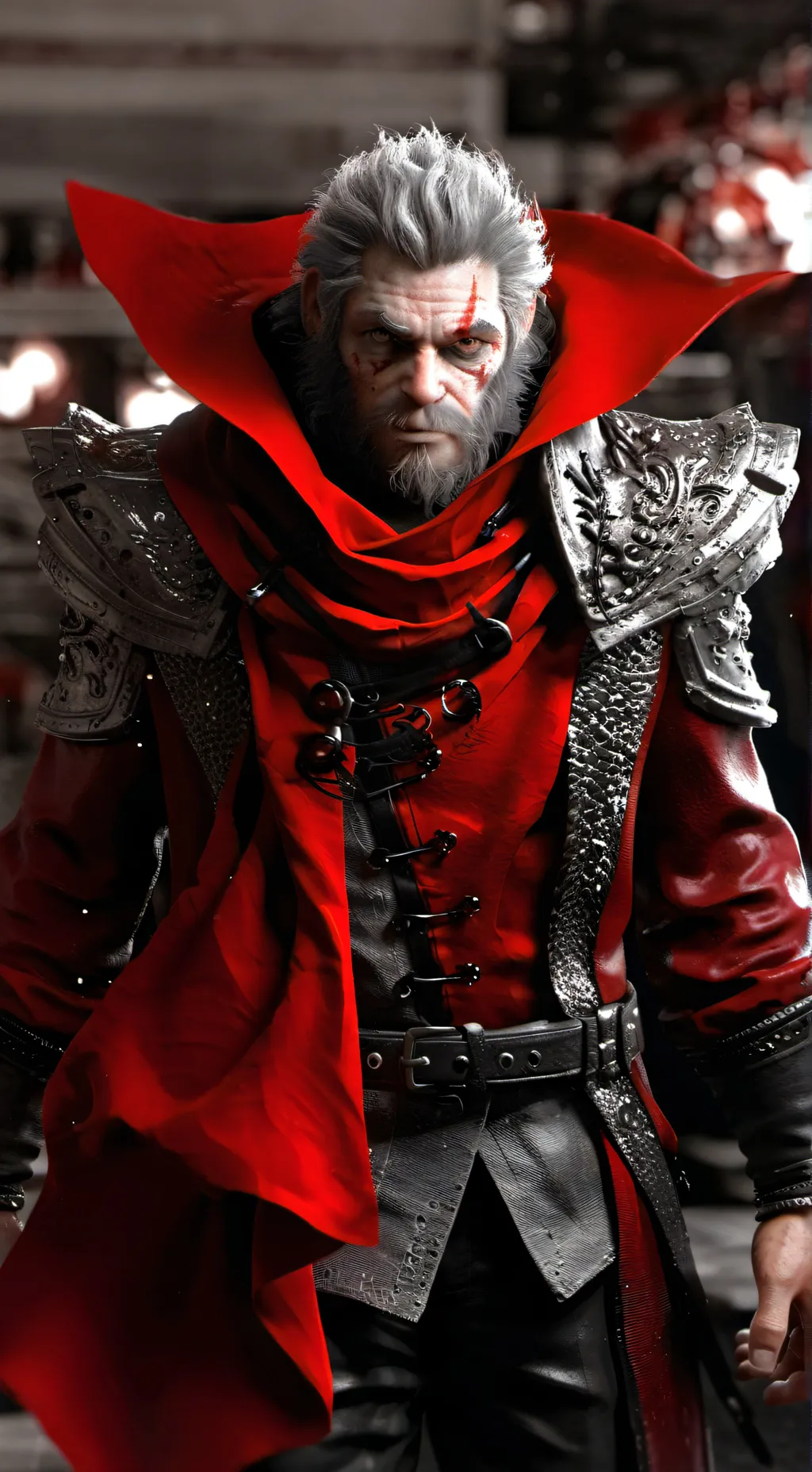 ai character: GET OFF TALKIE background