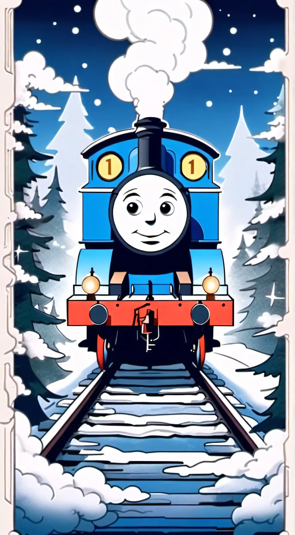 ai character: Thomas and Friends background