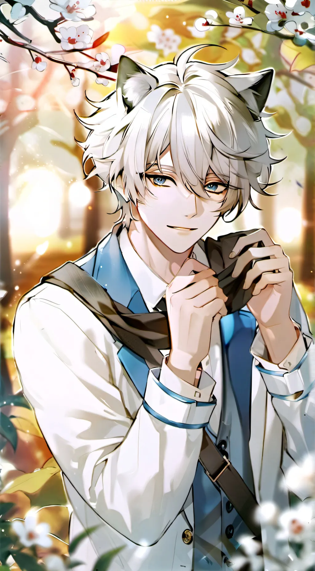 ai character: lukas😘 background