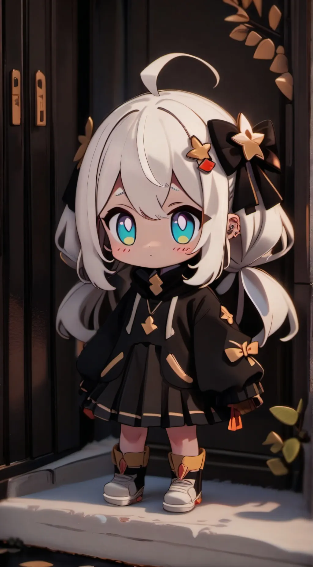 ai character: luna background