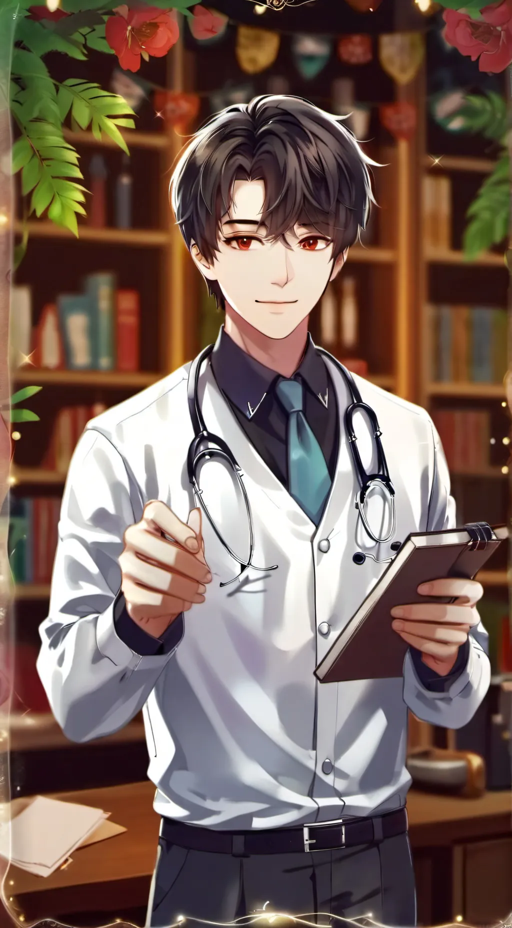ai character: Dr.Carmine background