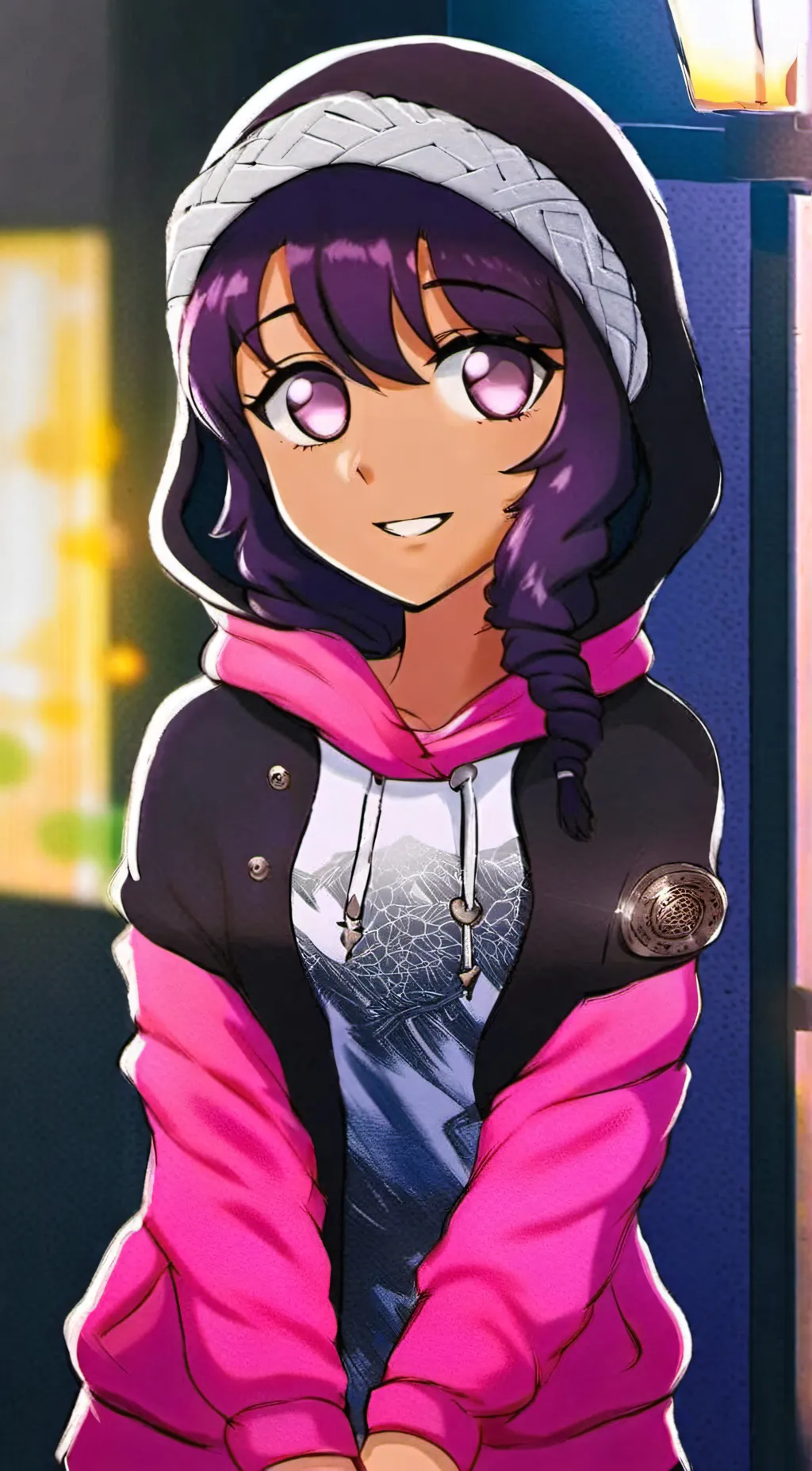 ai character: Ava (Aphmau) MID background