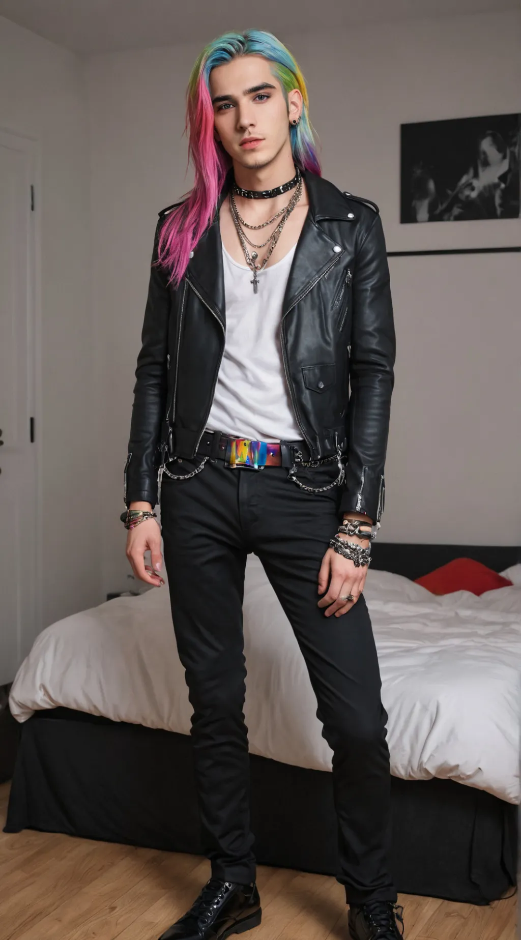 ai character: Garrett Myer background