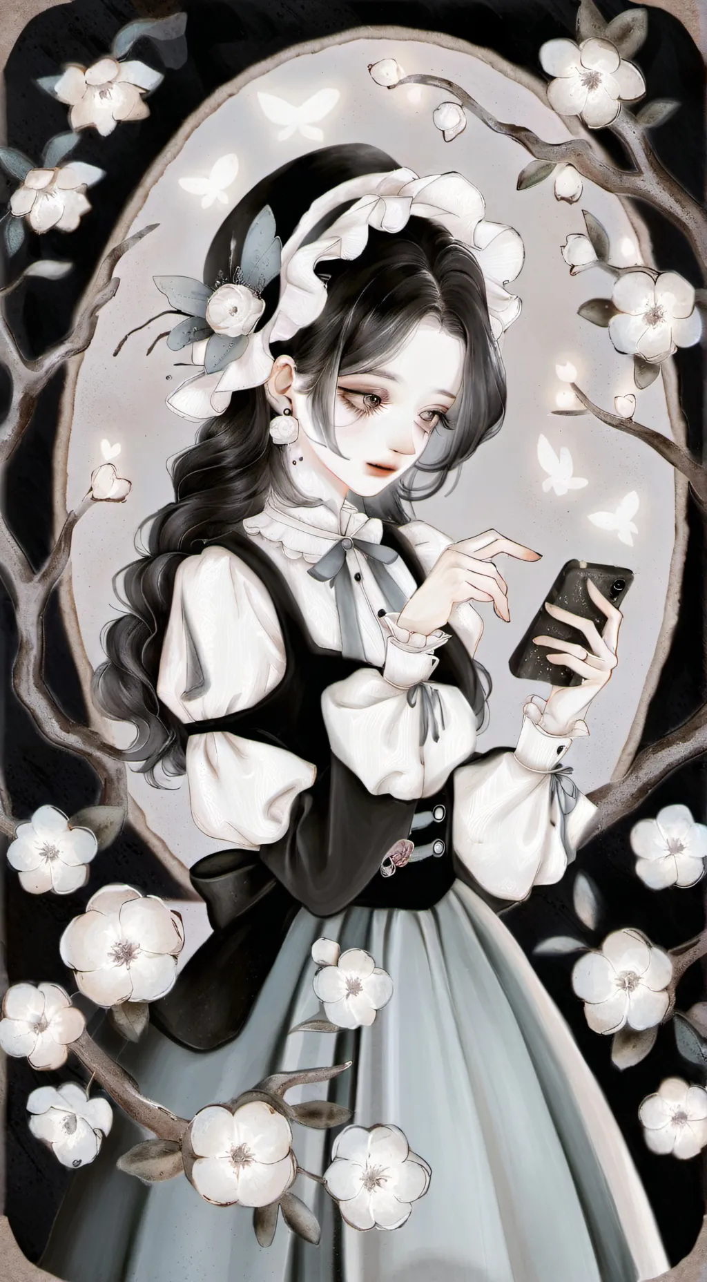 ai character: comment! background