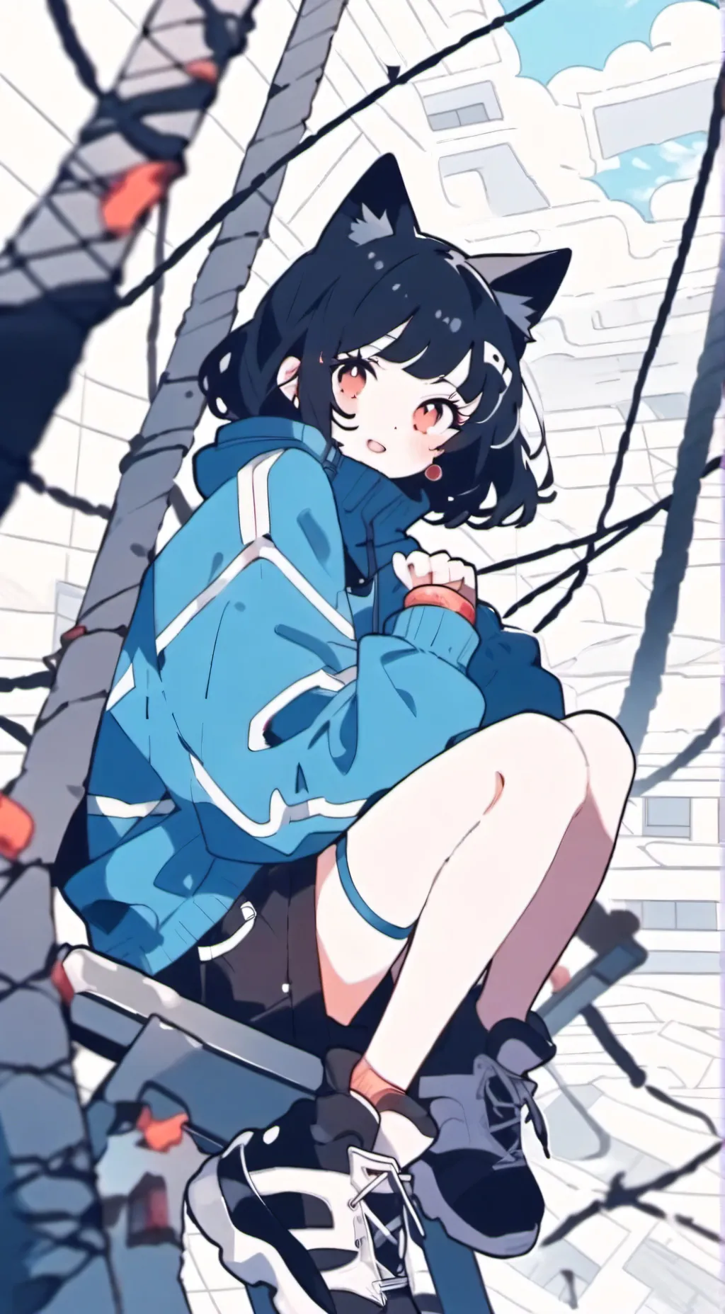 ai character: ♡y/n♡ × ♡Vox♡ background