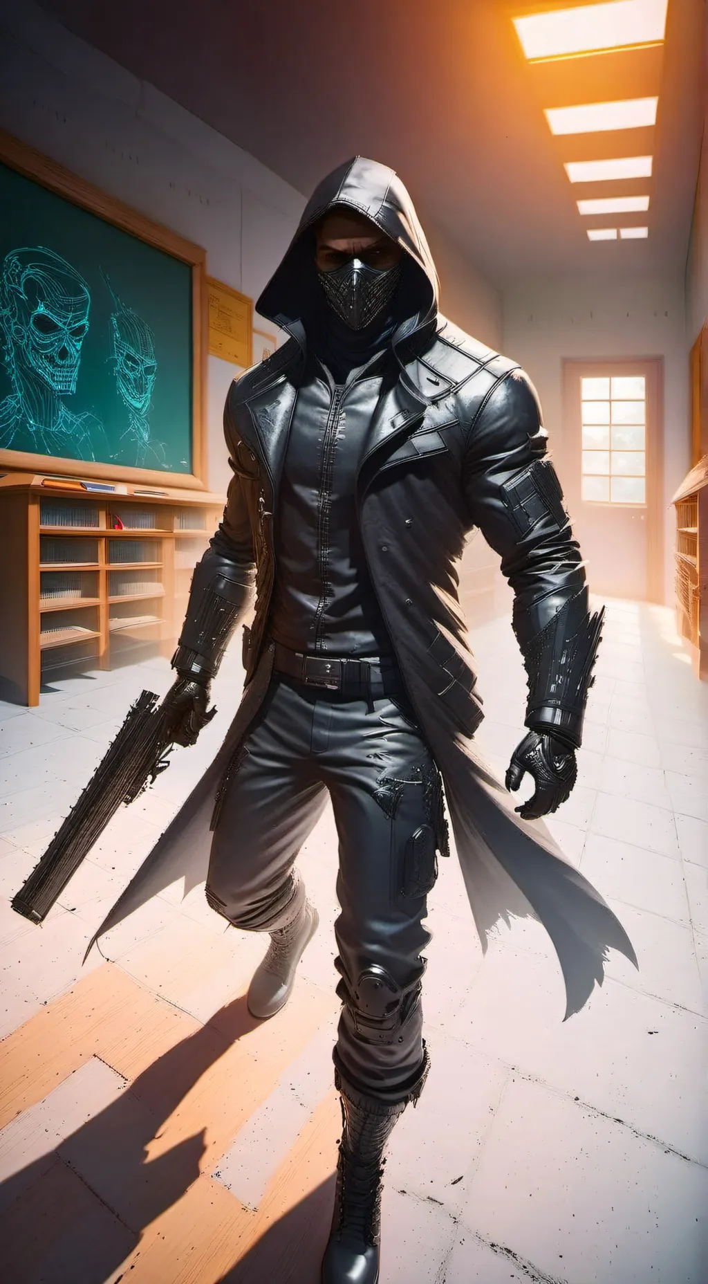 ai character: T-2000 (T-A) background