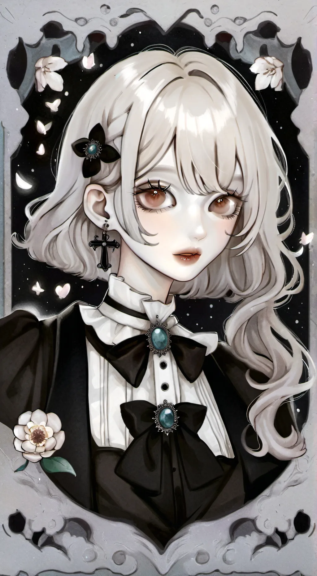 ai character: Angelica  background