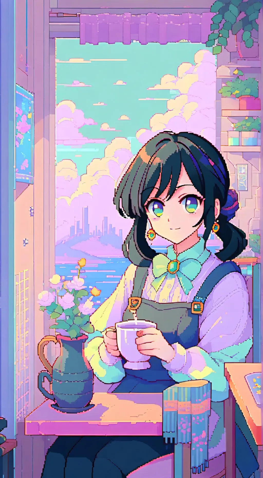 ai character: Kny test background