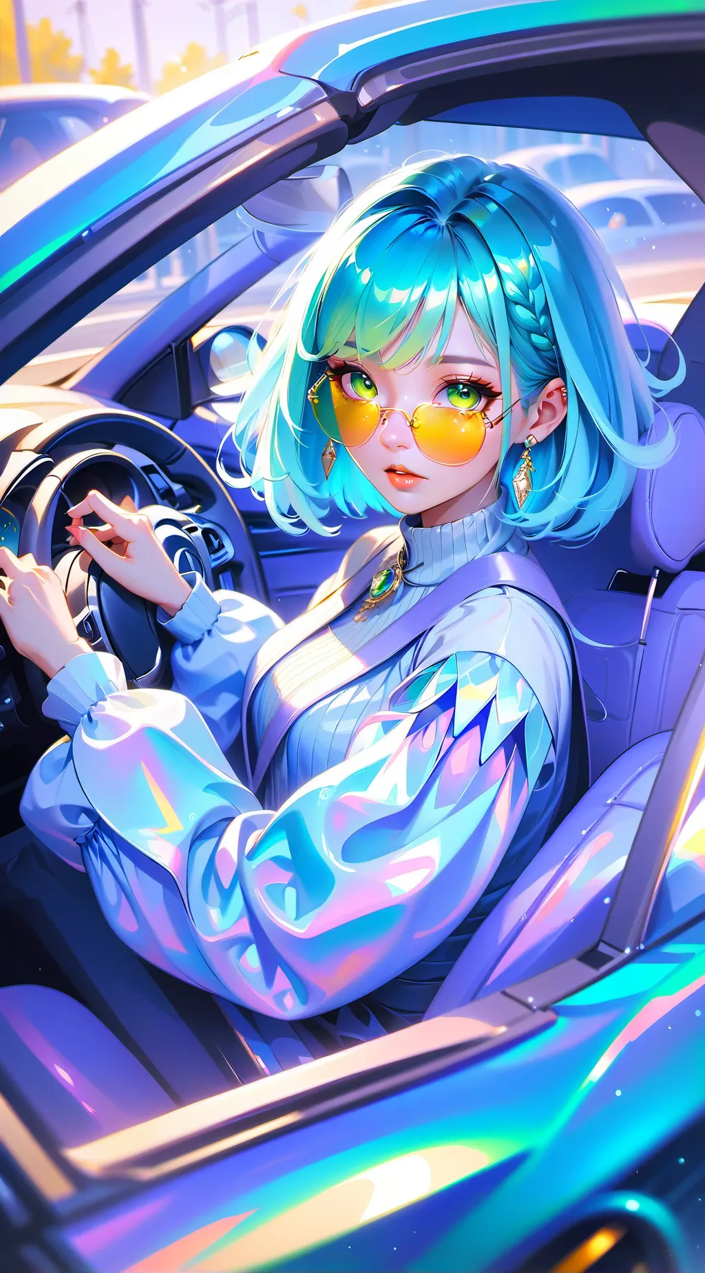 ai character: Lilly may background