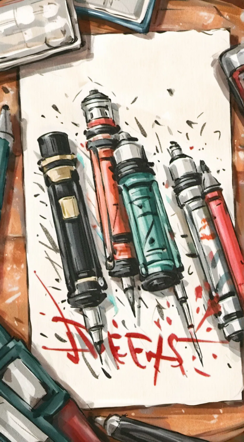 ai character: Suggestions Here! background