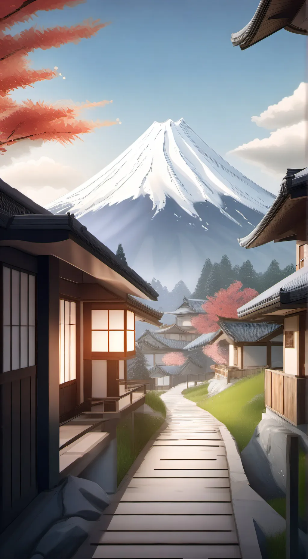 ai character: Bakugo&Kirishima  background