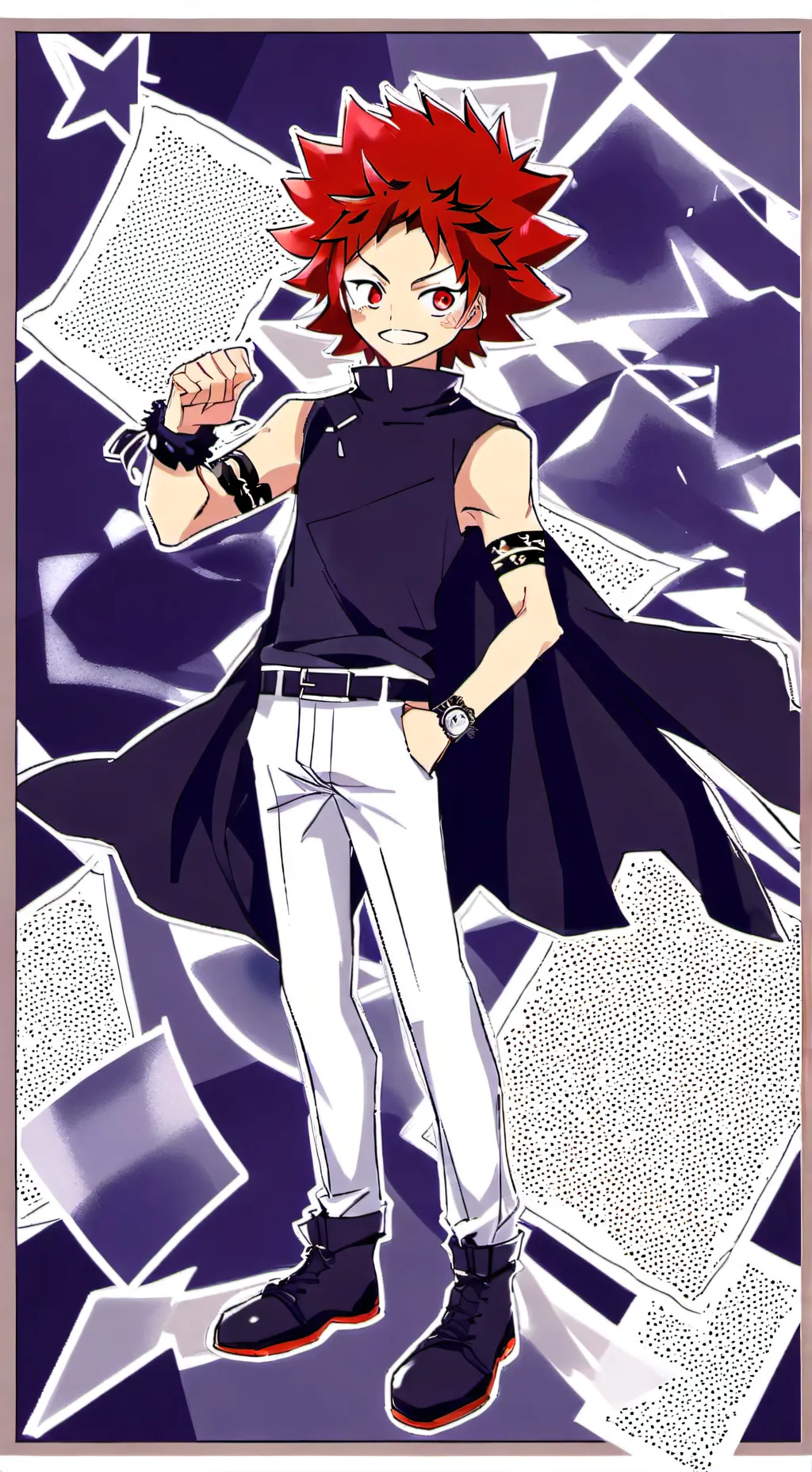ai character: Kirishima background