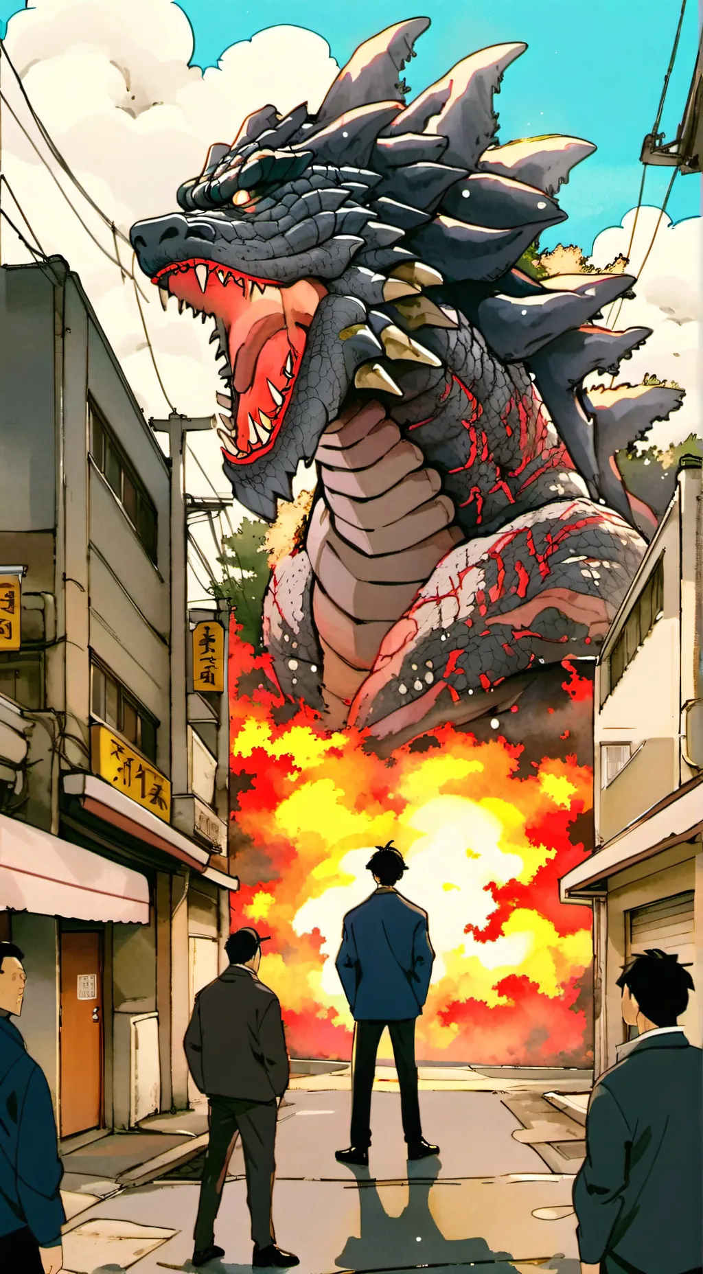 ai character: HAKAI SHIN background