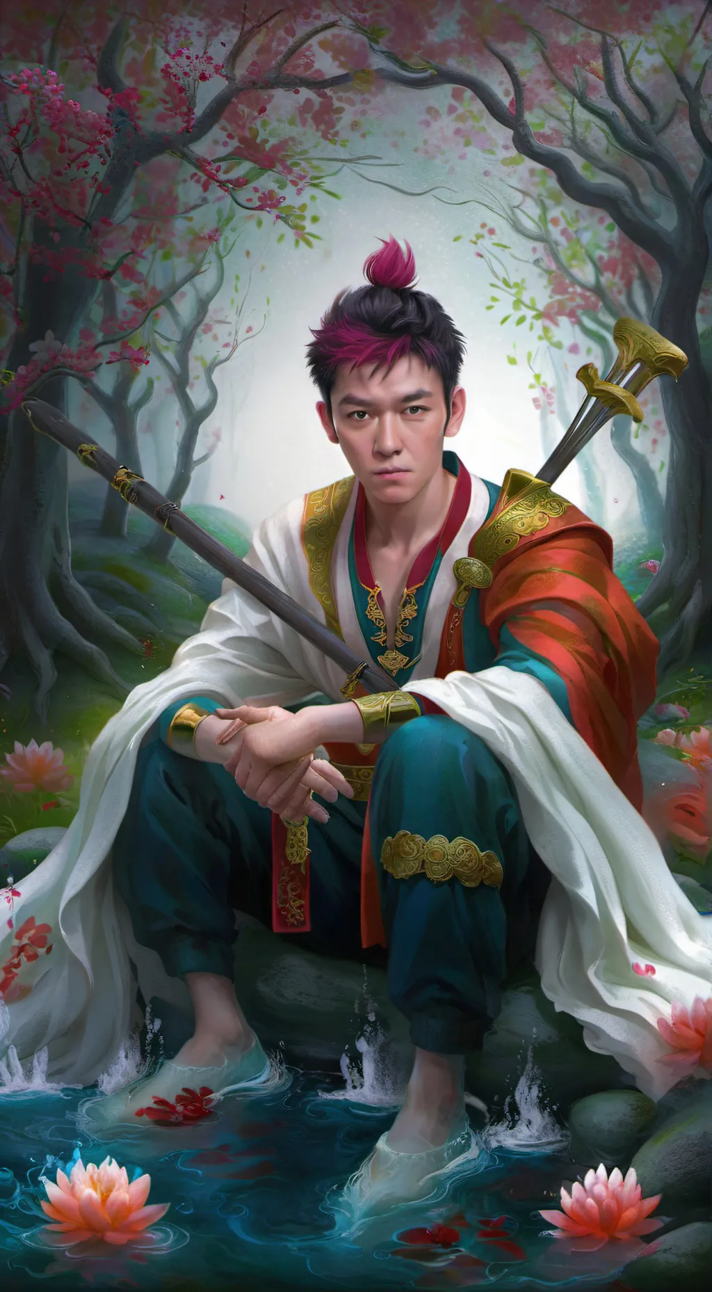 ai character: thanos bullo background