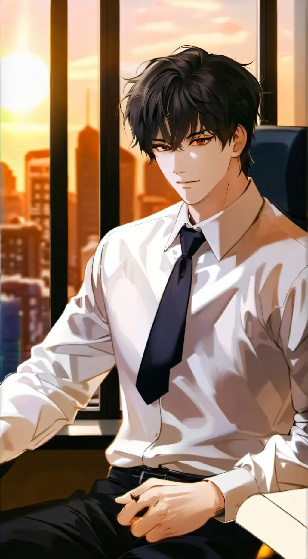 ai character: Asher background