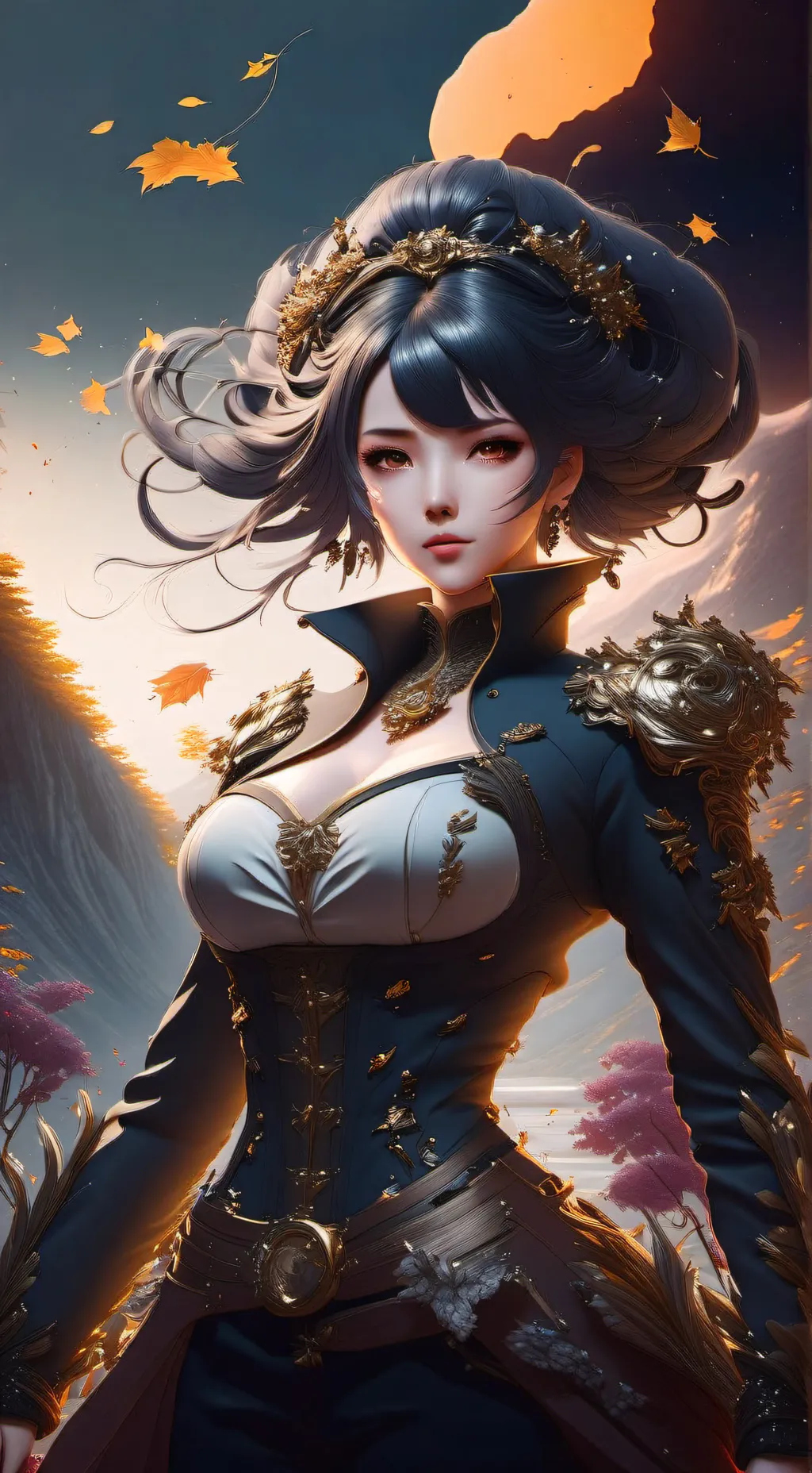 ai character: Nova background