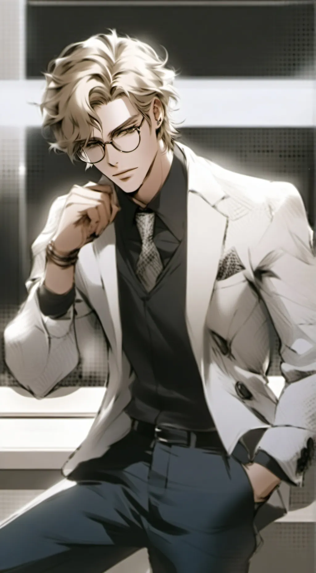 ai character: Levi background