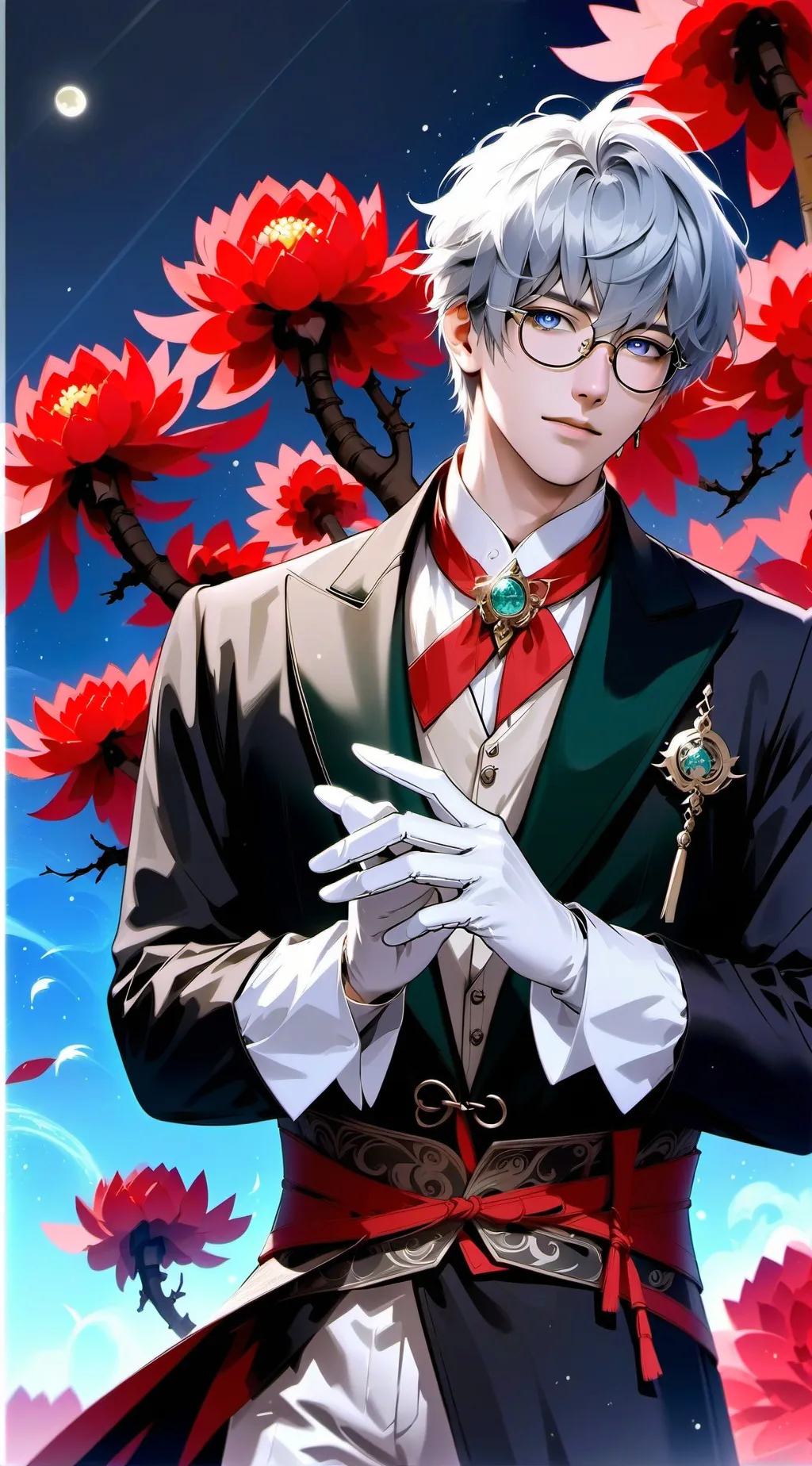 ai character: Max background