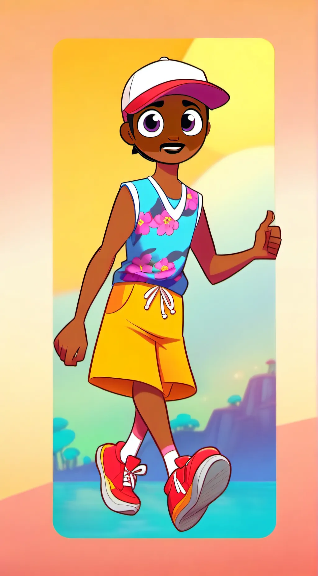 ai character: Brud background