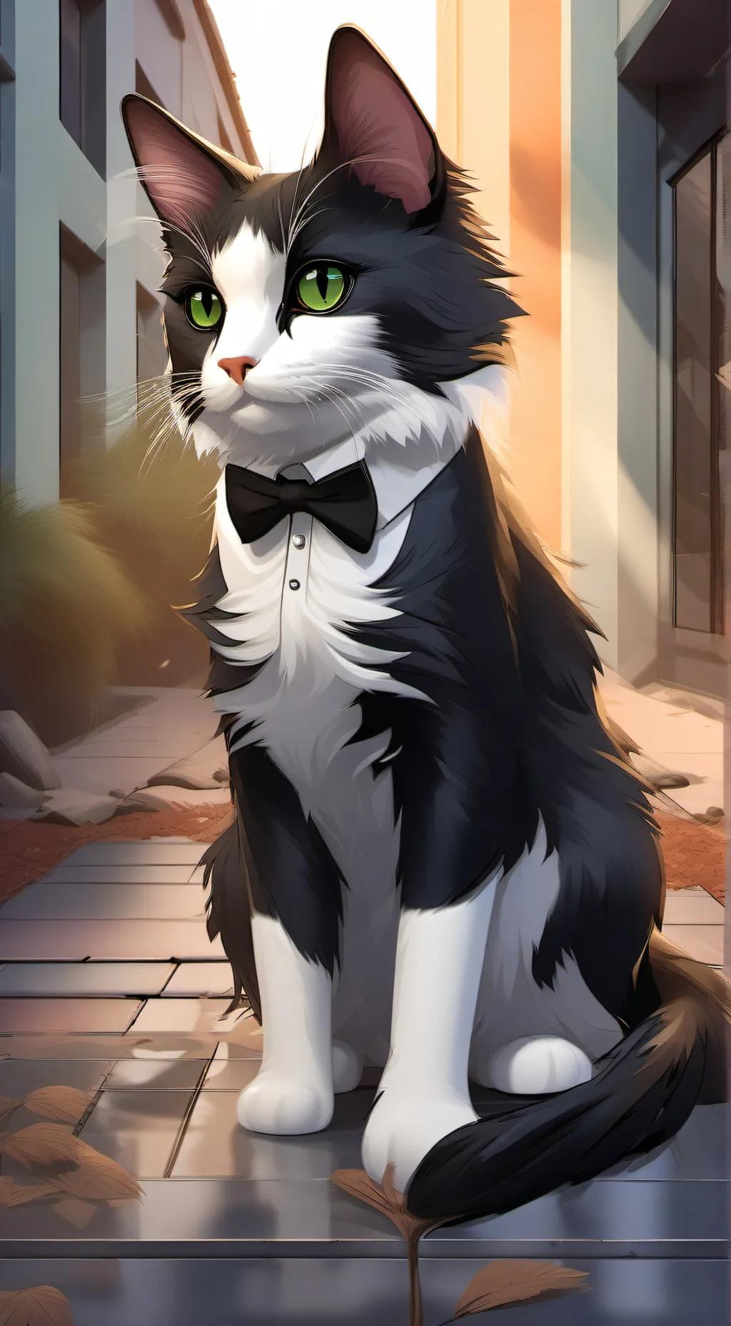 ai character: Oreo background