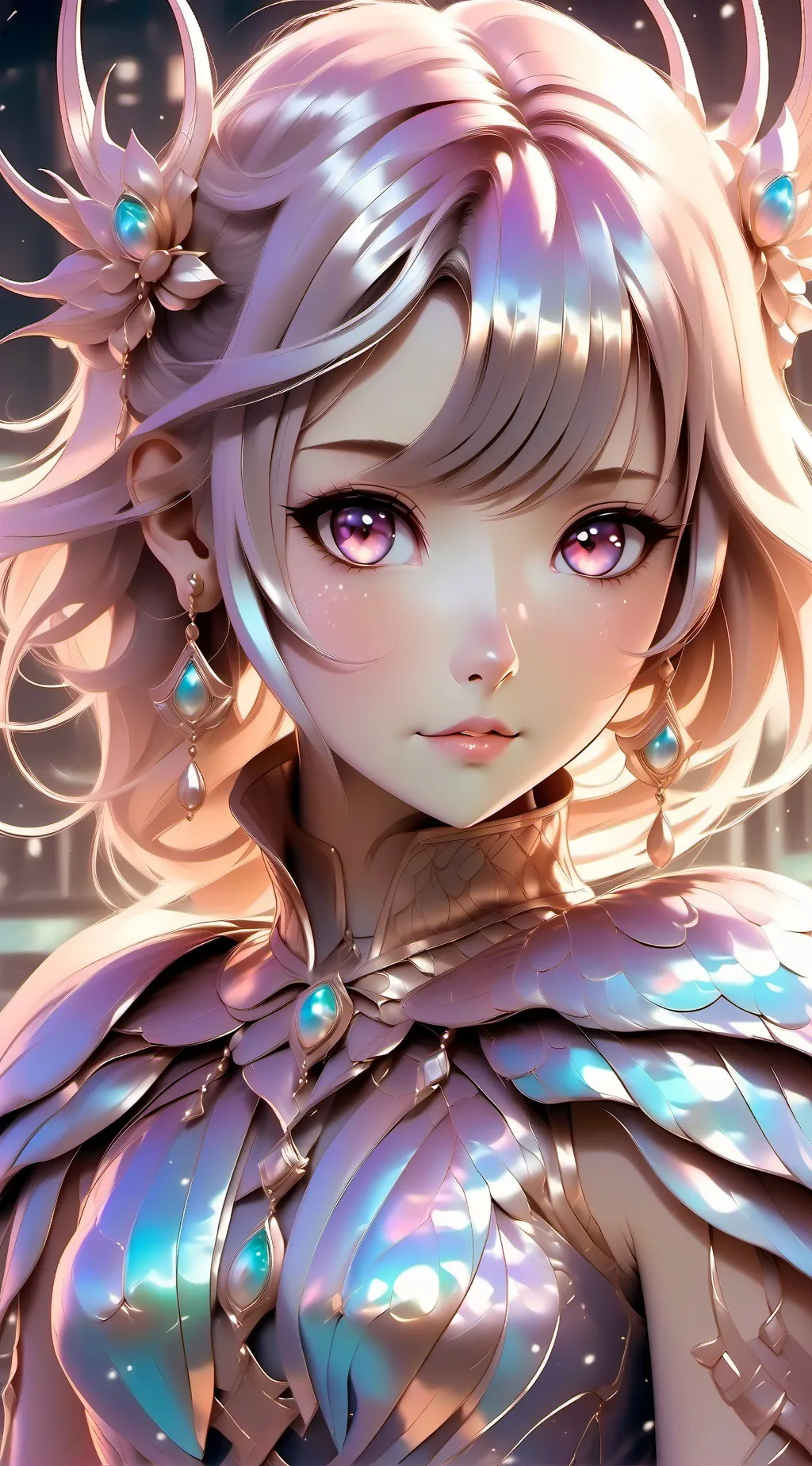 ai character: melinda  background