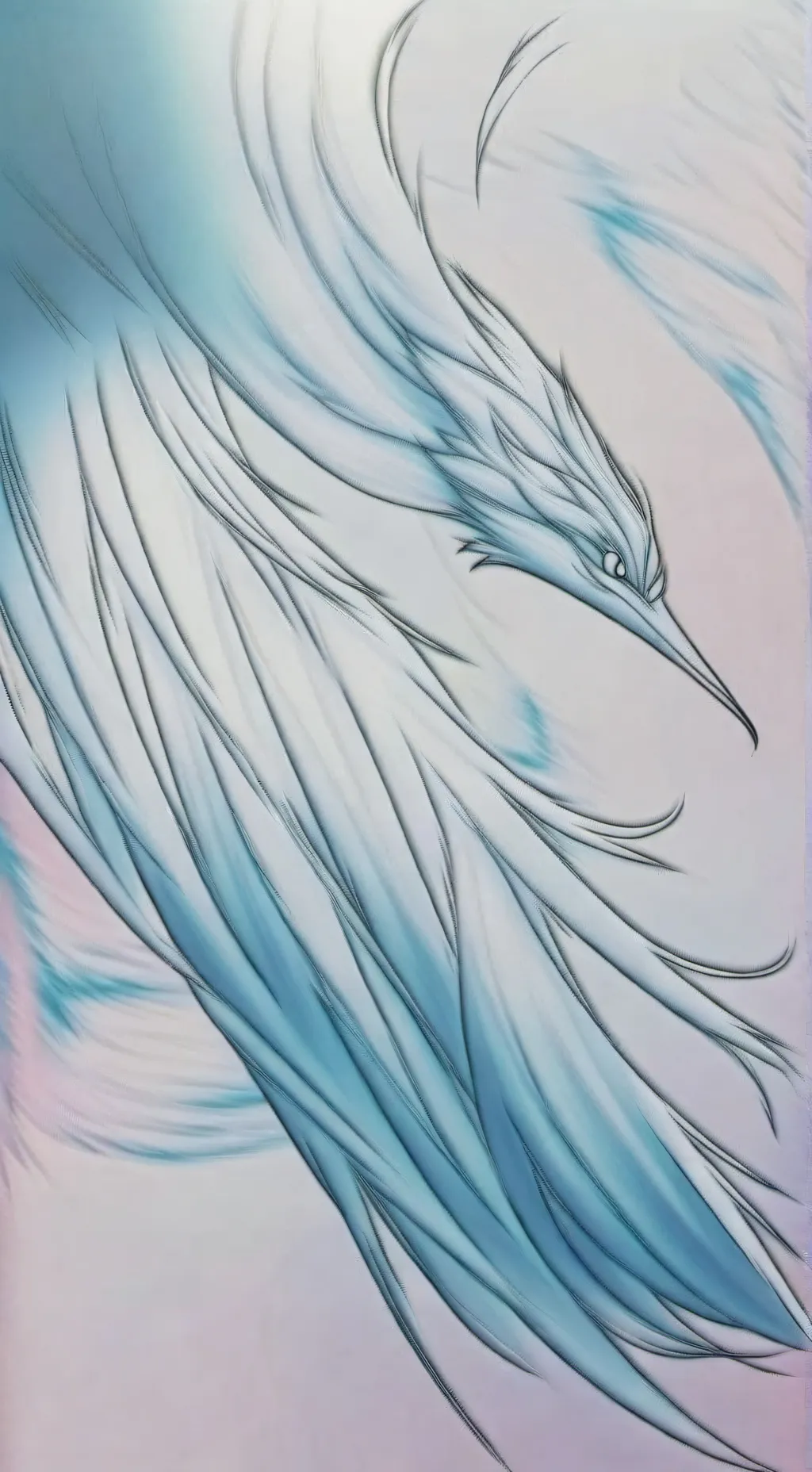 ai character: Cat Blanc background