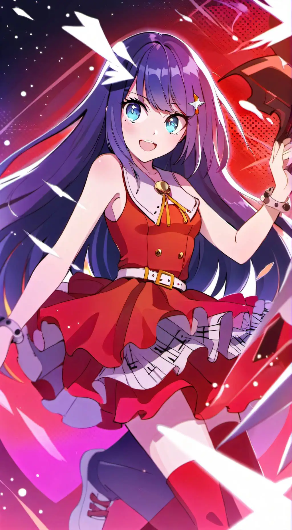 ai character: Aï Hoshino background