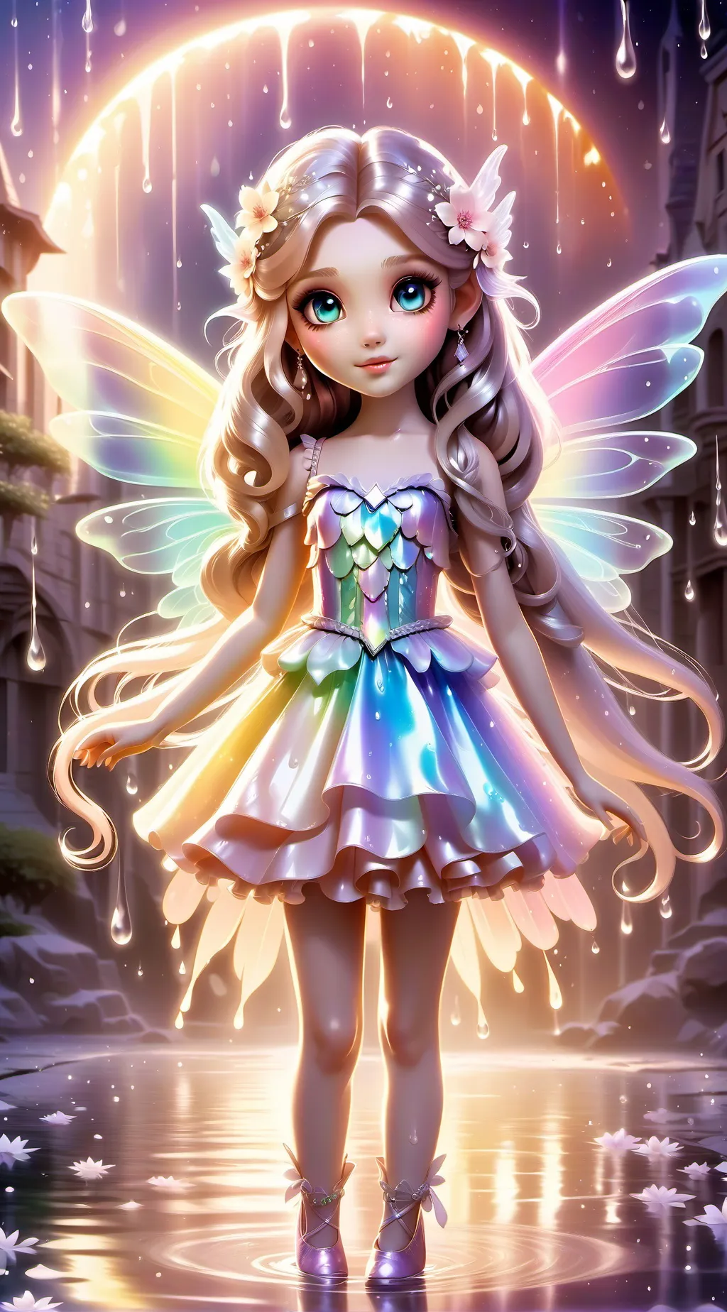 ai character: Luna background