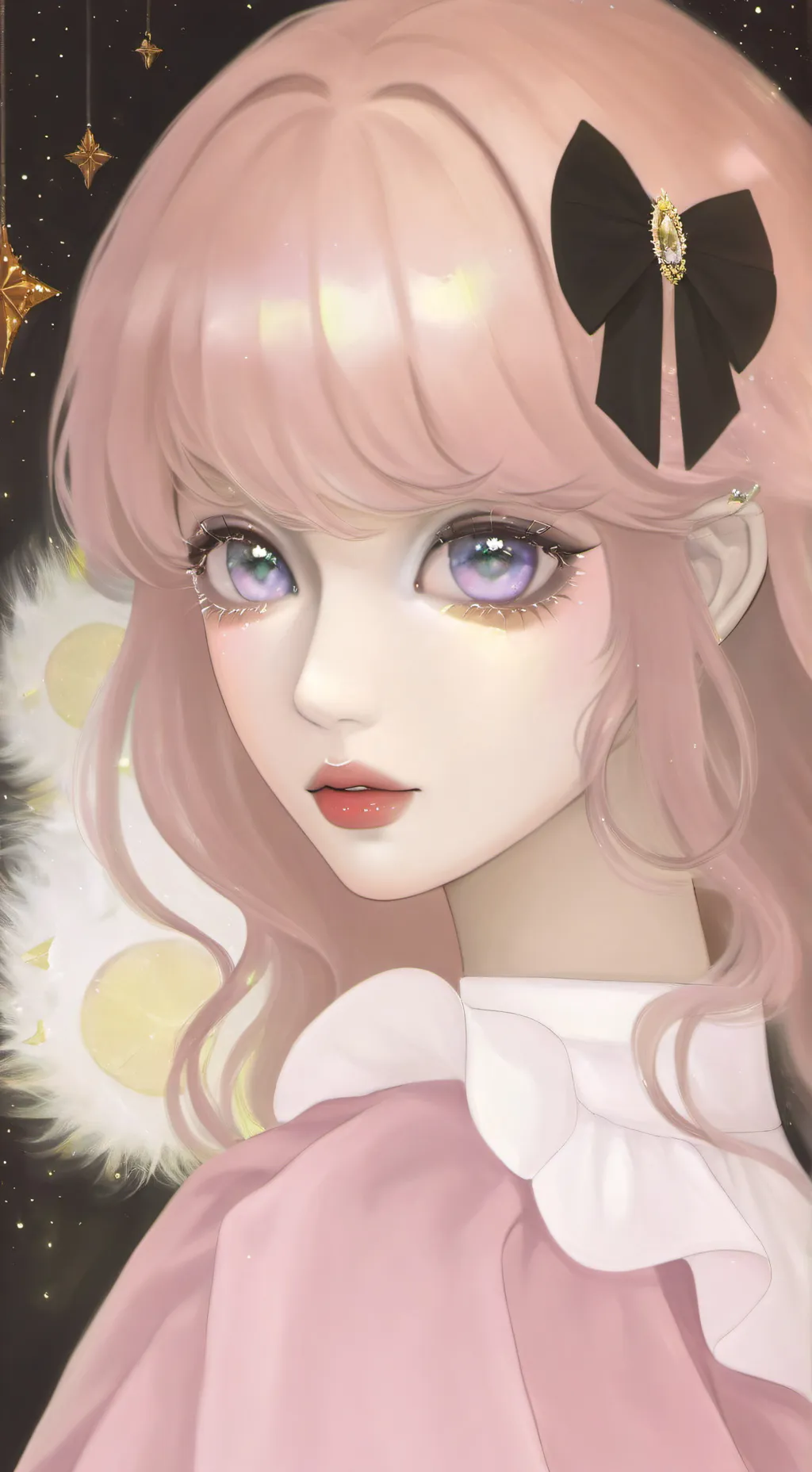 ai character: DW forest background