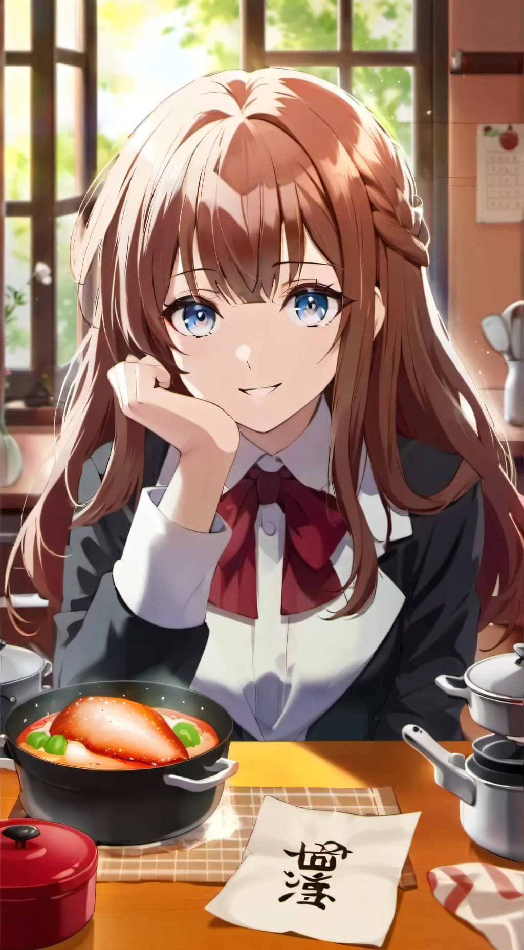 ai character: Mizuki background