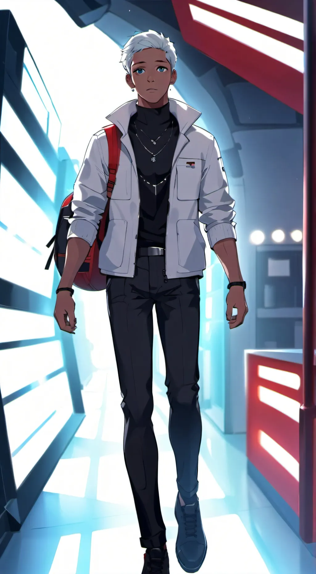 ai character: Lilly Pulitzer  background